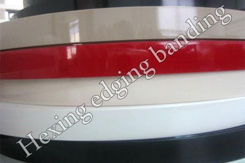 high quality protective strip pvc/abs edge bandings