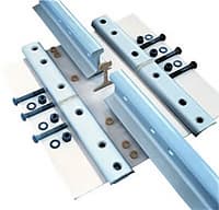 fish plate/ Joint bar, base plate/ tie plate, rail clamp plate/ rail anchor plate