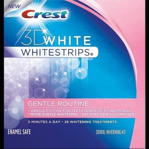Crest 3D White-strips Gentle Routine