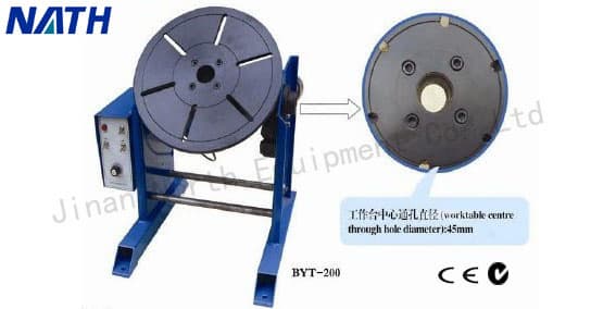 BY-200 through hole welding positioner