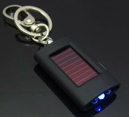 Solar LED Keychain in High Quality