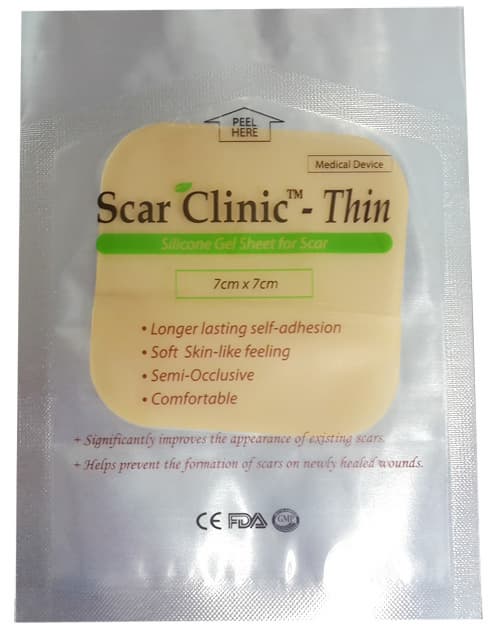 Scar Clinnic-thin (7cmx7cm/1sheet)