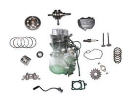 motorcycle engine parts-engine,piston,sylinder,clutch,crankshaft,etc