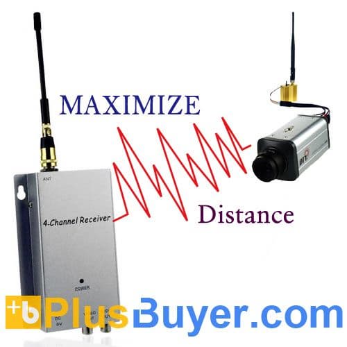 Wireless Signal Booster + Receiver (1.2 GHz, 300 Meter Monster Edition)