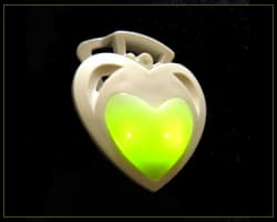 Heart LED Bag clip (bag grip, bag ornament)