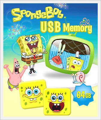 USB Flash Drives -SpongeBob