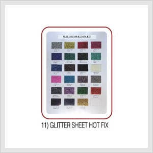 Glitter Sheet Hot Fix (Hs Code : 8308.90.9000)