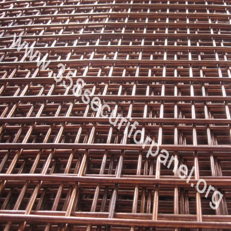 brass coated welded wire mesh panels