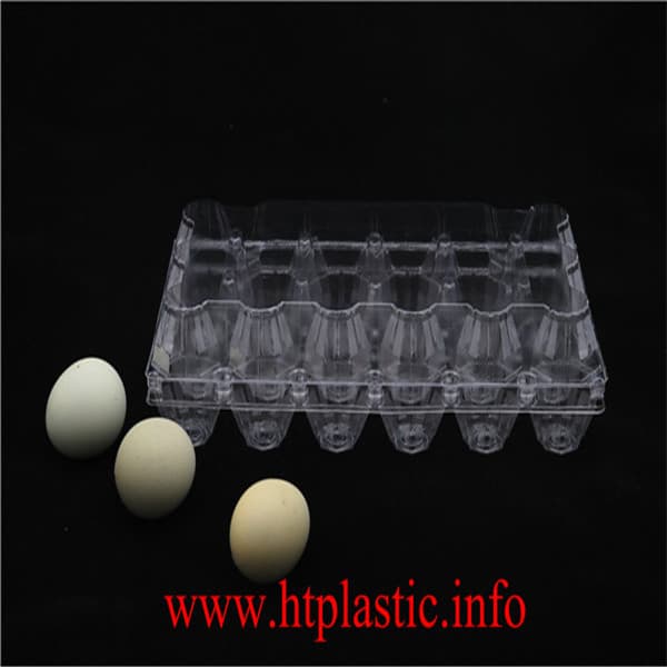 PVC plastic egg tray/quail egg container