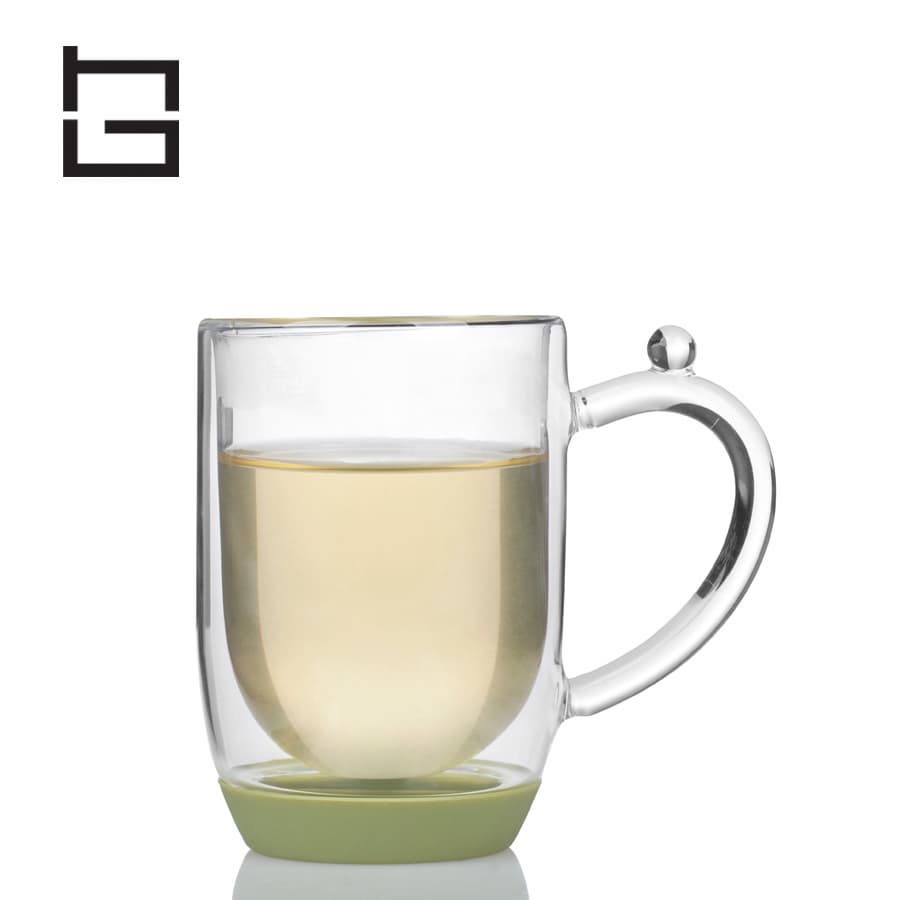 Silicon borosilicate double wall Cup/mug