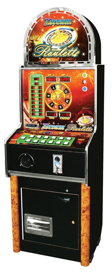 Amusement coin-operated Dream Roulette Machine