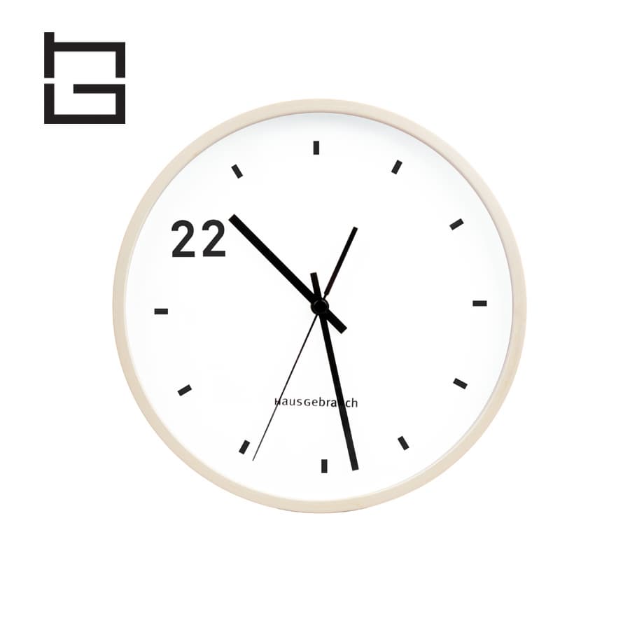 Wood Wall Clock With Japan brand Movement