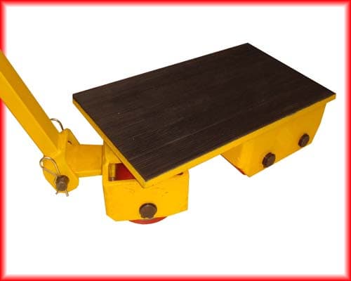 cargo trolley also called moving roller skids