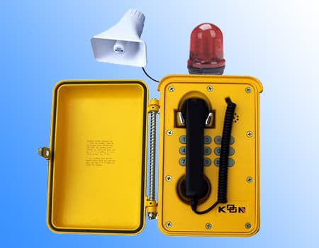 Loud speaking weatherproof phone(KNSP-08-L)