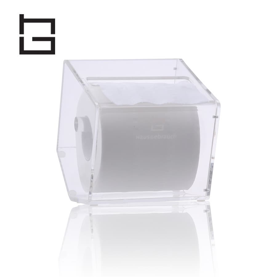 five-side acrylic tissue holder box container