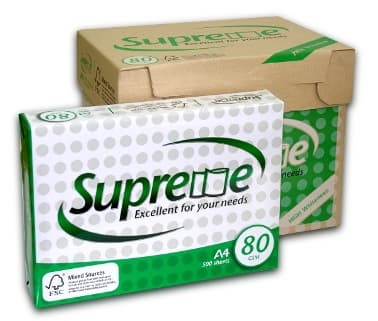 Supreme Excellent Copier Paper 80gsm,75gsm,70