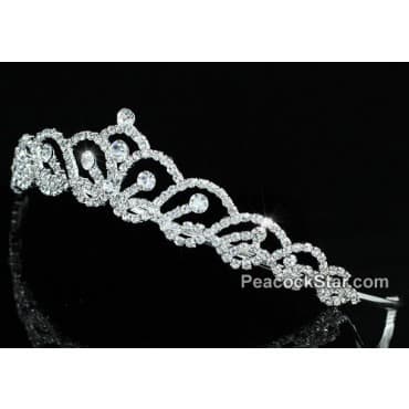 Wholesale Bridal Wedding Stylish Crystal Tiara CT1407
