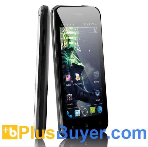 UltraSlim - 4 Inch Android 4.0 Phone (3G, 1GHz CPU, MTK6575)