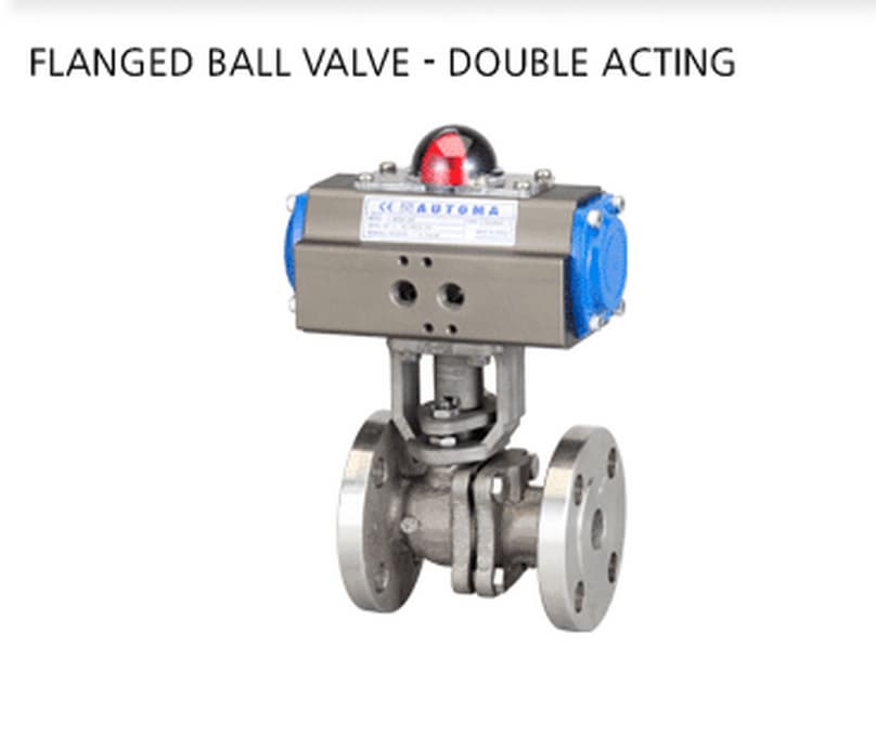 Flanged Ball Valve - Double Acting