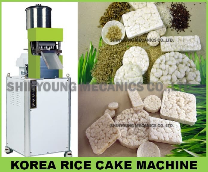 All natural rice cake machine