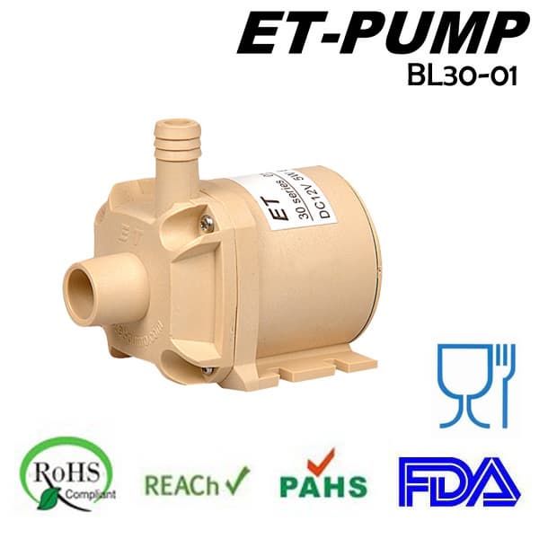 micro brushless dc water pump with FDA