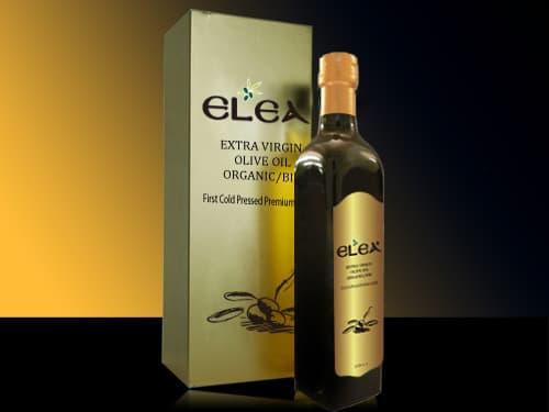 ELEA® Greek Extra Virgin Organic Olive Oil Collections of Sparta and Corinth.