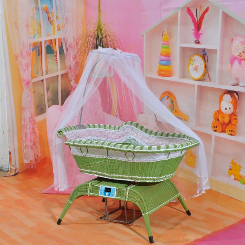 electric swing baby bed