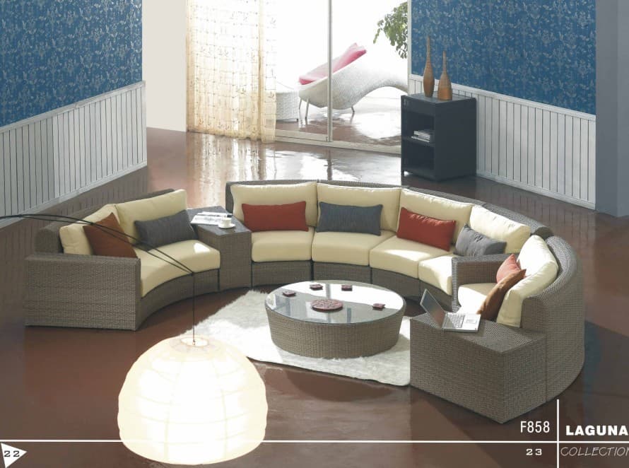 Hotel furniture- Combination sofa set (F858)