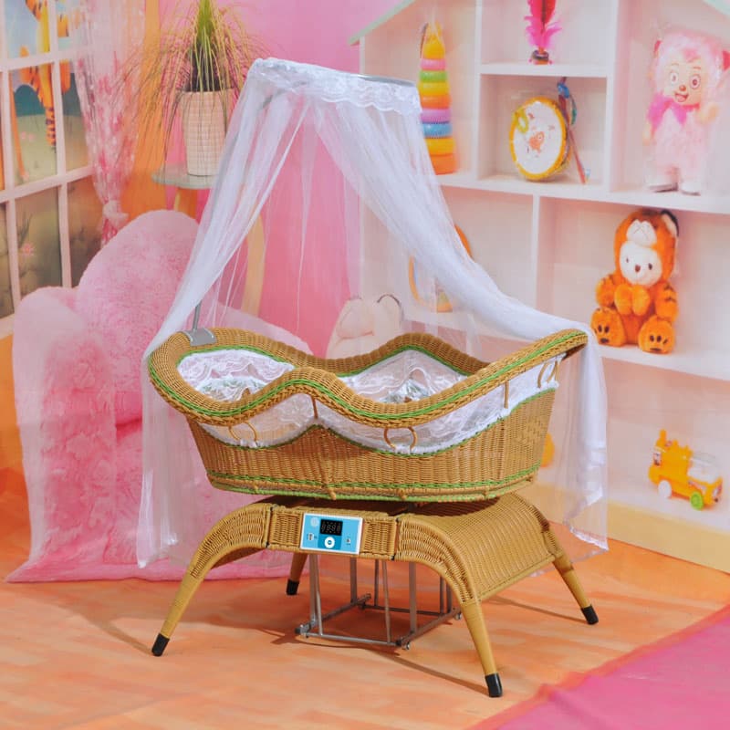 electric swing baby cradle