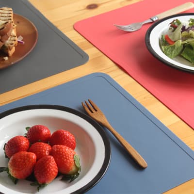 Silicone modern table mat 3color