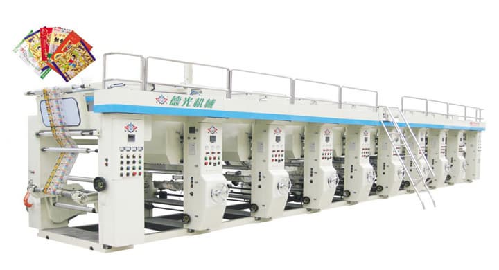 Multi-color Gravure Printing Press