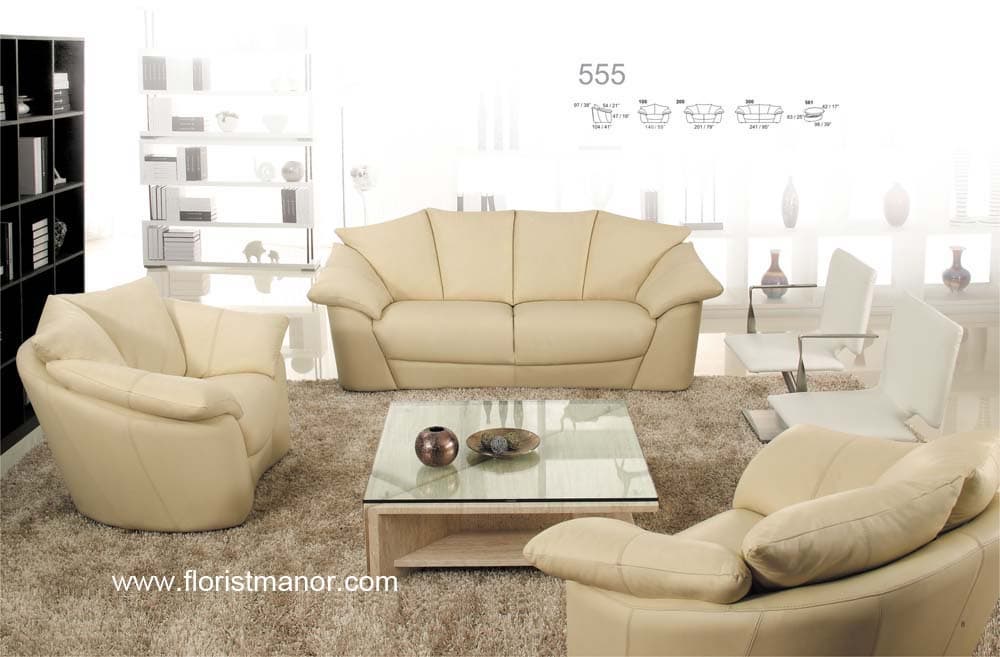 Leather sofa IS01
