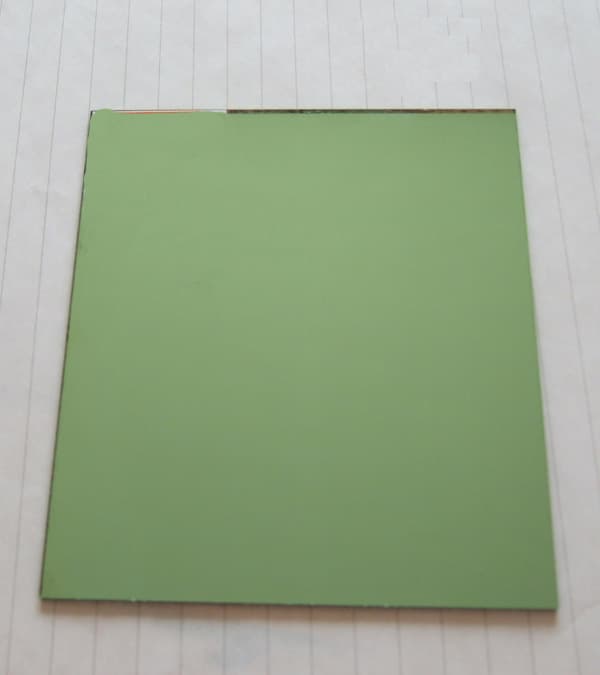 1.5mm green mirror
