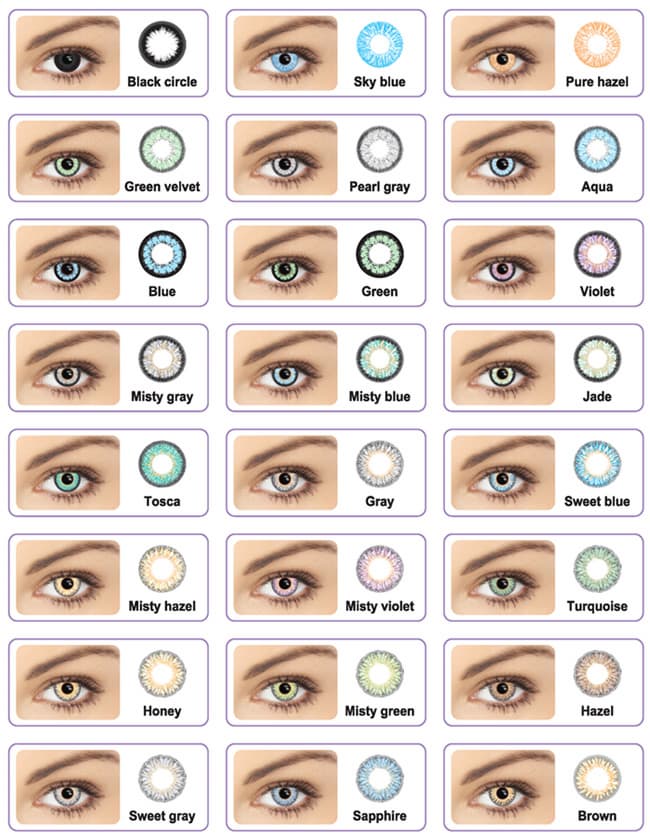 Excellence of Join&Share Cosmetic Color Lens
