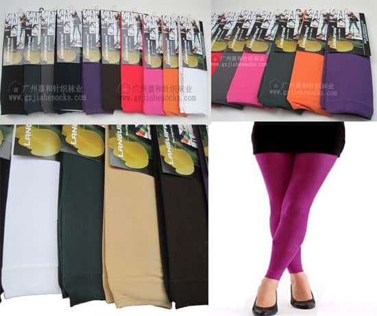Ankle Length Plain Leggings(wholesale)/women's classic pantyhose manufacturers in China