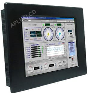 19'' industrial aluminum panel touch monitor