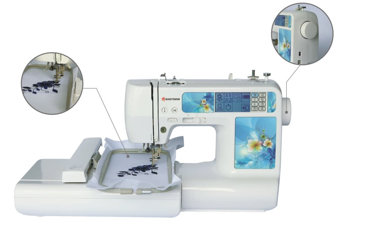 ES900N-Newly convenient Mini Domestic Embroidery Machine Single head embroidery machine