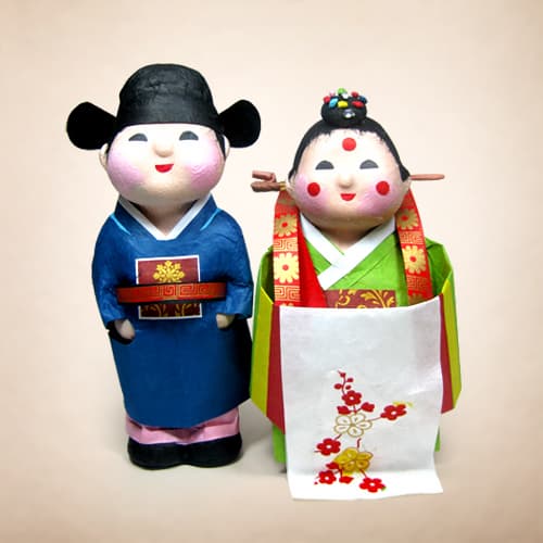 Hanji Doll (Korean Traditional Paper Doll)