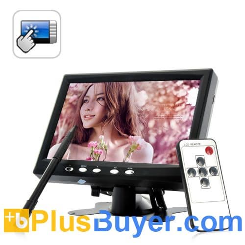 7 Inch Touchscreen LCD Monitor for Car, Computer, POS
