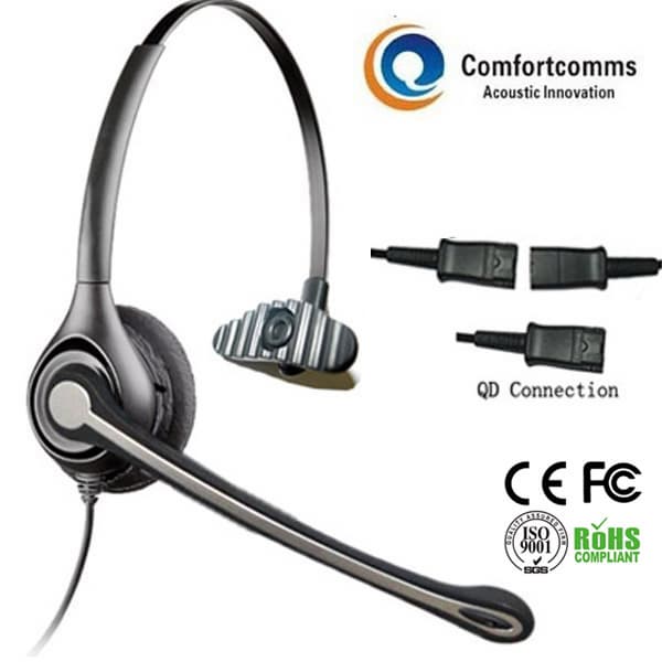 Noise cancelling call center headphone HSM-600FPQD