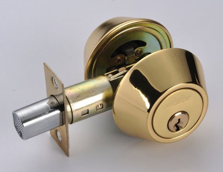 Brass Cylindrical Deadbolt Lock 622P/B