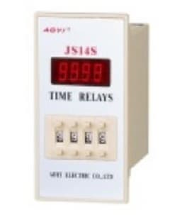 Dual set time relay mini time delay relay JS1