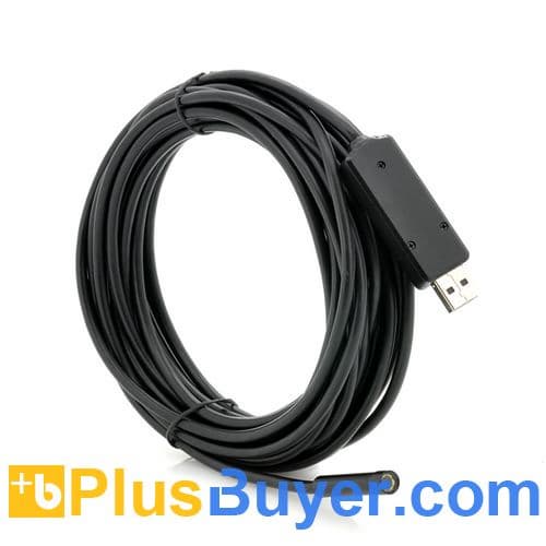 Waterproof USB Inspection Camera (7 Meter Cable, 6 LEDs, 640x480)