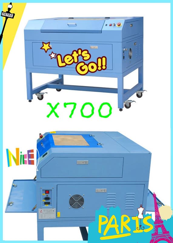 On hot sale laser engraver machine X700