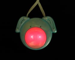 Dog LED pendants (necklaces, accessories)
