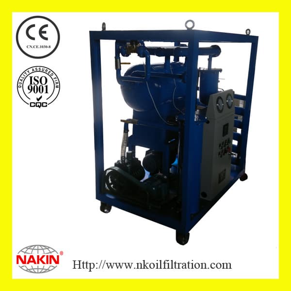 Vacuum Insulating Oil Purification System