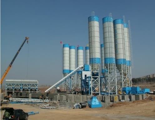Concrete Mixing Plant HZS240 (with the capacity of 240m3/h)