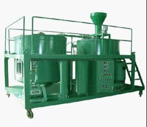 Waste gas engine oil filtering equipment,used oil recycling machine