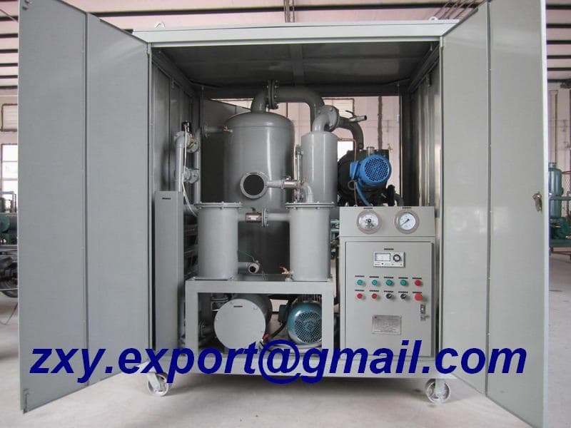 Double-Stage High Performance Transformer Oil Filtration/ Oil Regeneration/ Oil Treatment Machine