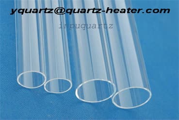 clear quartz glass tube